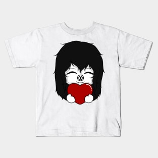 laughing jill valentine chibi Kids T-Shirt